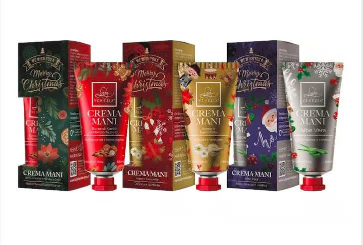 Crema Mani Christmas in 3 varianti