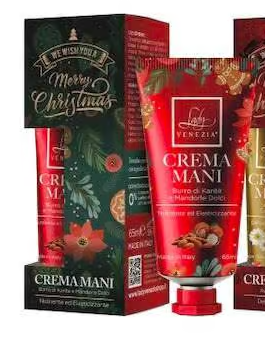 Crema Mani Christmas in 3 varianti